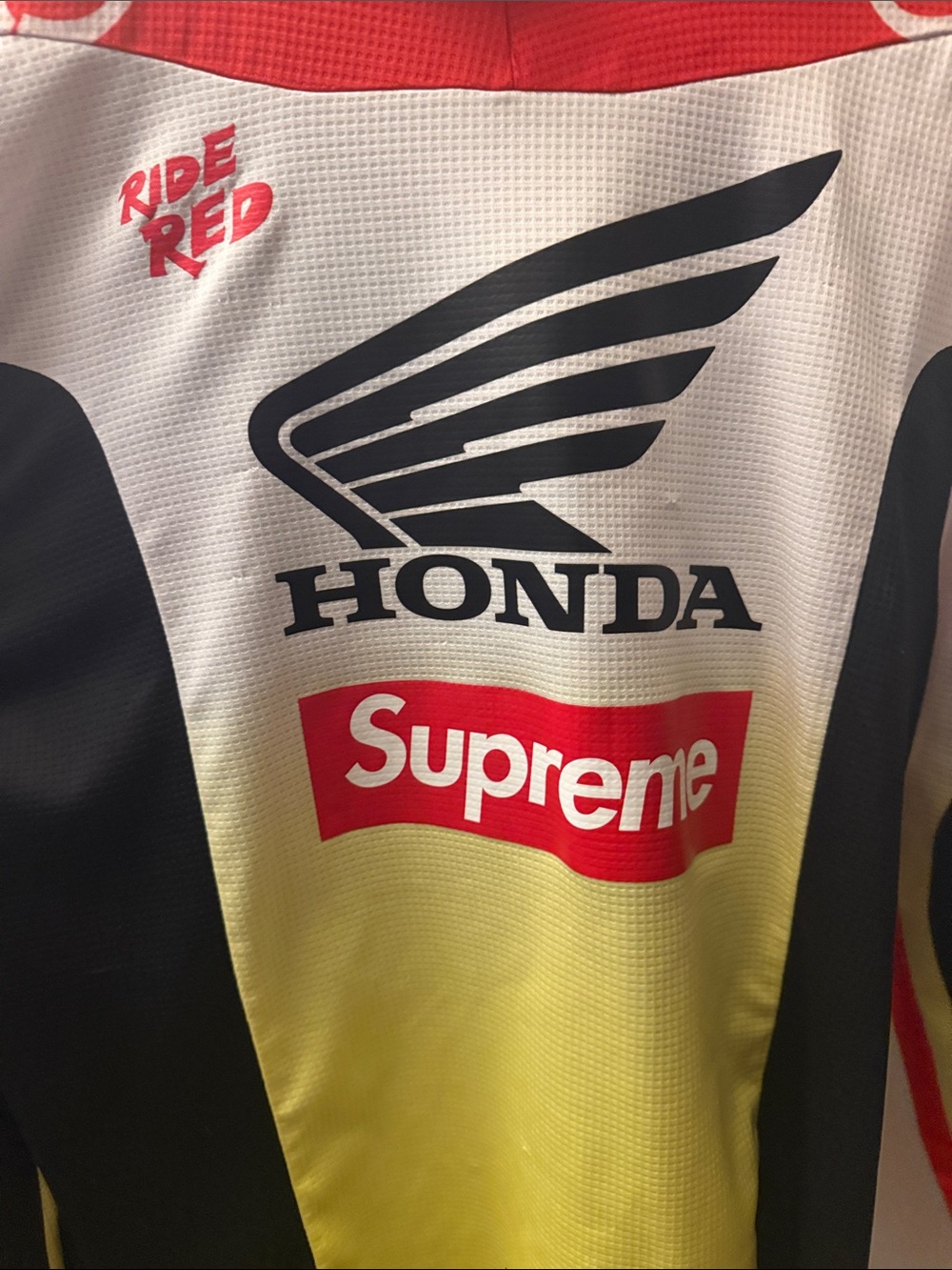 Supreme@/Honda®/Fox@ Racing Moto Jersey Top - Picture 5 of 7